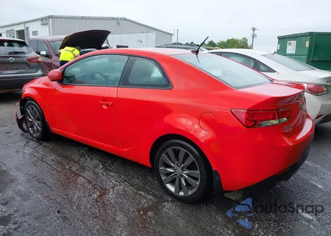 2012 Kia Forte Koup Sx z USA, uszkodzony, nr VIN KNAFW6A32C5477926